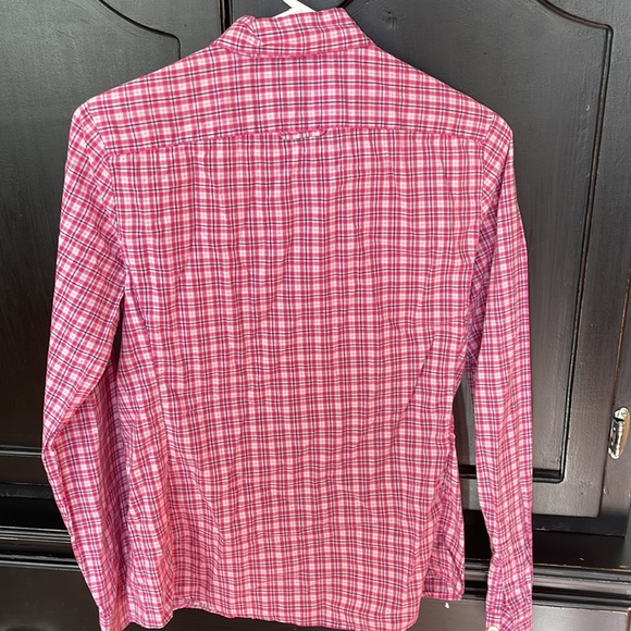 Banana Republic cotton button down plaid shirt - Picture 6 of 6